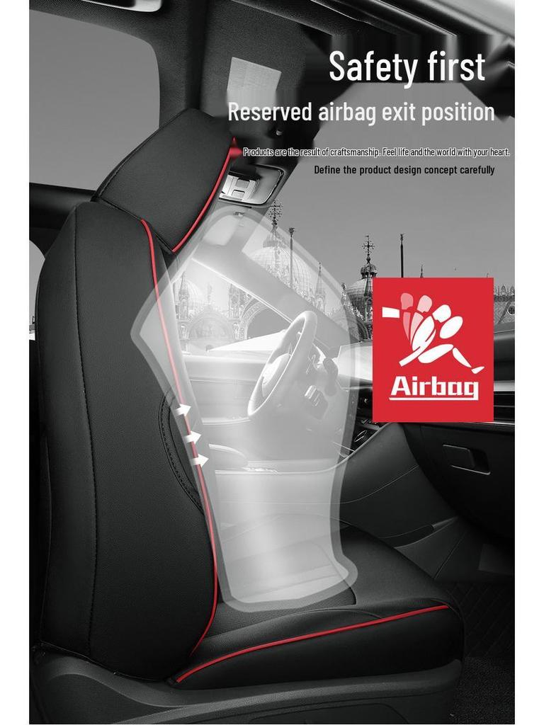 Eleventh Gen Sonata Leather Car Seat Cushion – Four Seasons Universal Model