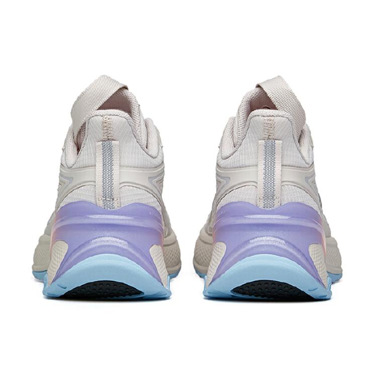 New Anta C37 2.0 Slip-Resistant Low-Top Running Shoes Women's Gray Blue 122135537R-1