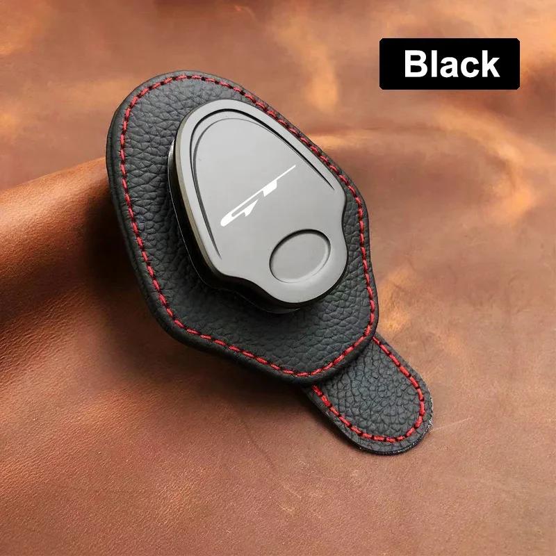 JNGO1 Kia Motors Style Glasses Storage Clip Sun Visor Card Ticket Holder for KIA GT Ceed Sw Ev6 Niro Picanto Proceed Soul Sorento