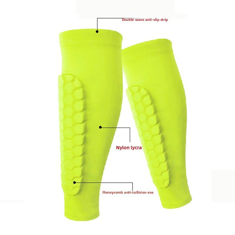 EVA Waben Wadenschutz Silikon Rutschfest Waben Basketball Fußball Reiten Antikollisions Atmungsaktiver Sport Schienbeinschoner