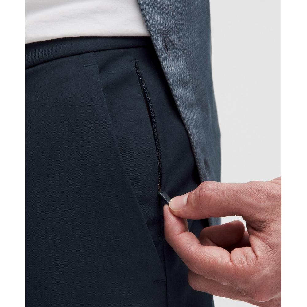 Lululemon Abc Slim Fit Trouser 34l  Smooth Twill True Navy