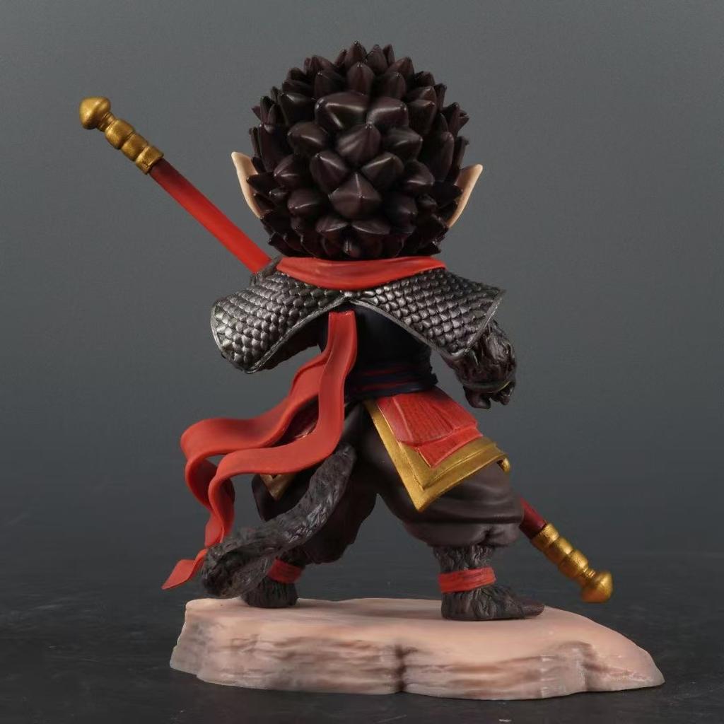 16CM Black Myth:Wukong Figures Wukong Anime Figure Q Version Figurine Pvc Gk Statue Models Dolls Action Figurine Toys Gifts