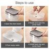 Detachable Press Soap Box 2 in 1 Automatic Liquid Dispenser Dish Soap Dispenser  Household