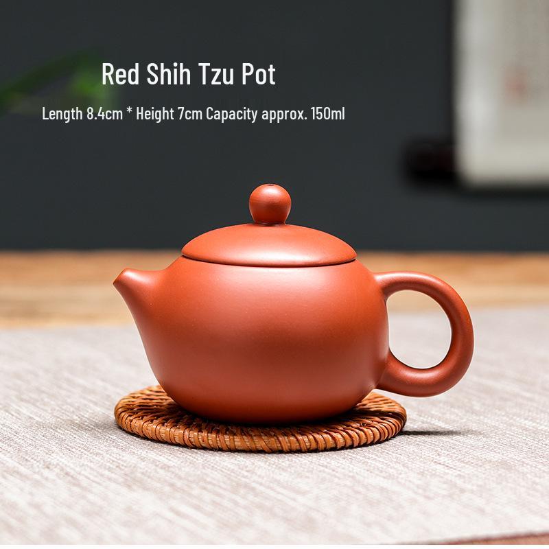 Large Capacity Yixing Zisha Teapot - Handmade Antique-Style Xishi Pot for Gongfu Tea Brewing