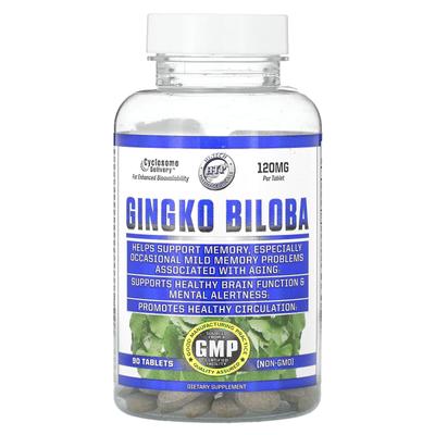 Ginkgo Biloba, 120 Mg, 90 Tablets