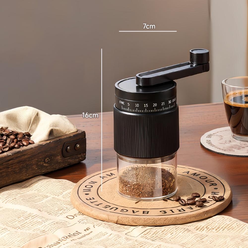 Manual Coffee Grinder External Adjustment Scale Ceramic Grinding Core Grinding Evenly Portable Home Professional Coffee Utensils
