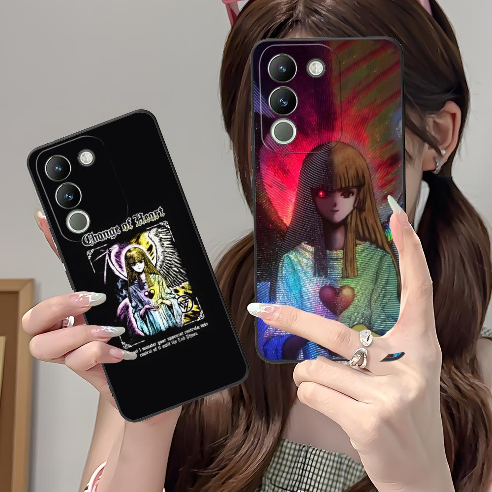 Yugioh Change of Heart Phone Case for VIVO V60 V50 V40 V30 V29 V27 V25 V23 Pro Lite 5G Soft TPU Shockproof Cover