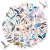 56 Realistic White Bird Graffiti Stickers Do Not Repeat Waterproof Stickers