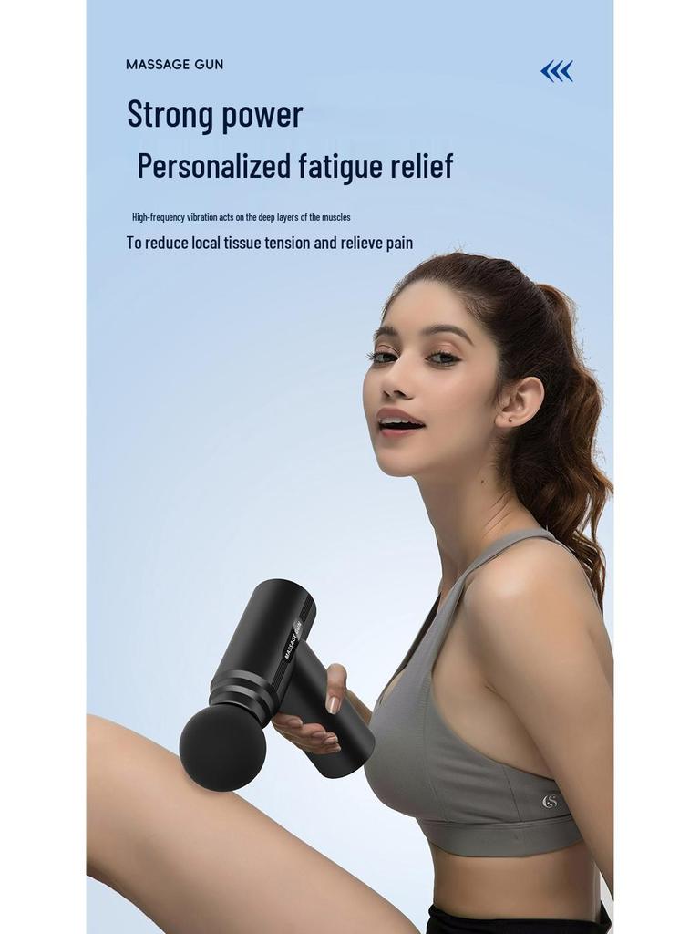 Multifunctional Muscle Relaxation Massage Gun for Full-Body Recovery