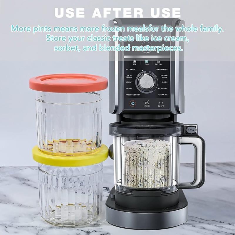 Dessert Ice Cream Pints Cup Yogurt Storage Freezer for NC301 CN305A CN301CO