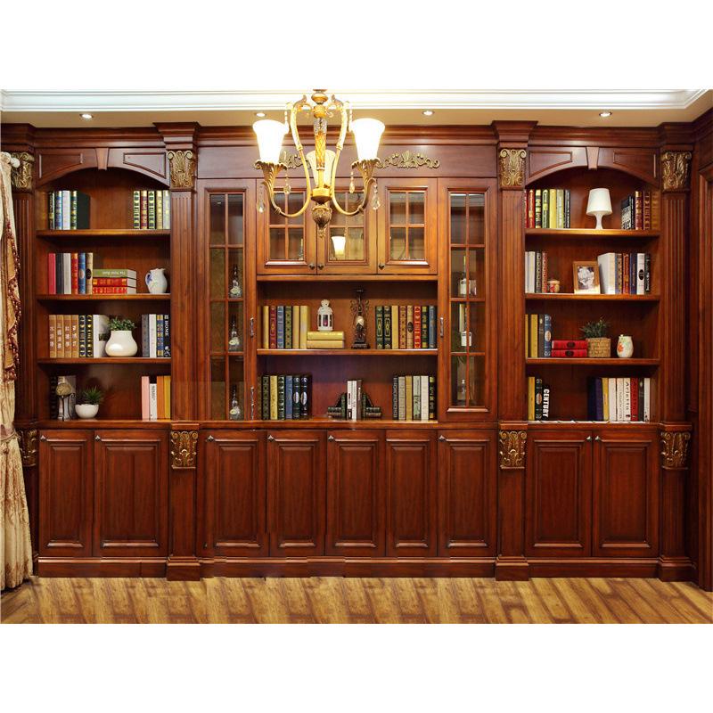 High-Definition Douyin-Moderator-Hintergrund: Bücherregal Bürodeko