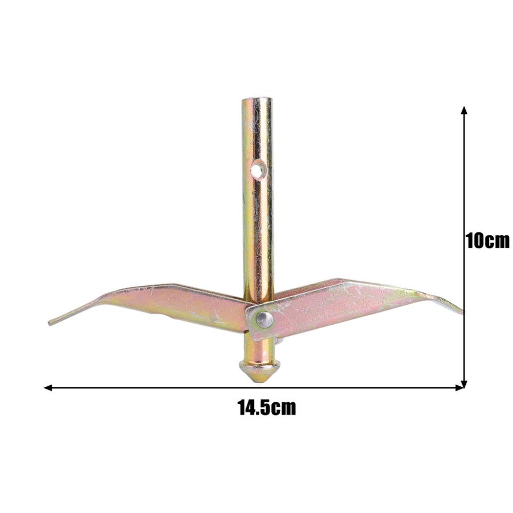 Double-layer Ground Anchor Hard Steel Sturdy Hook Tent Anchor Gardening Greenhouse Fixers Orchard Tree Wire Rope Fixator