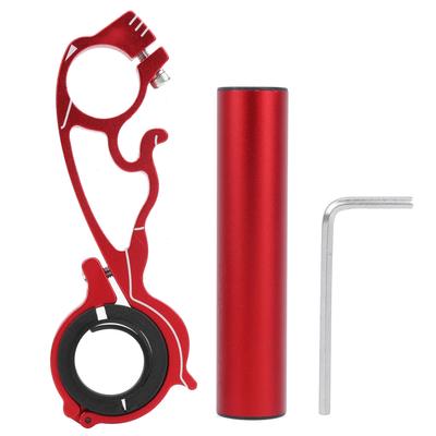 Support d'extension de guidon de vélo multifonction, tube en alliage d'aluminium de 10 cm pour phare