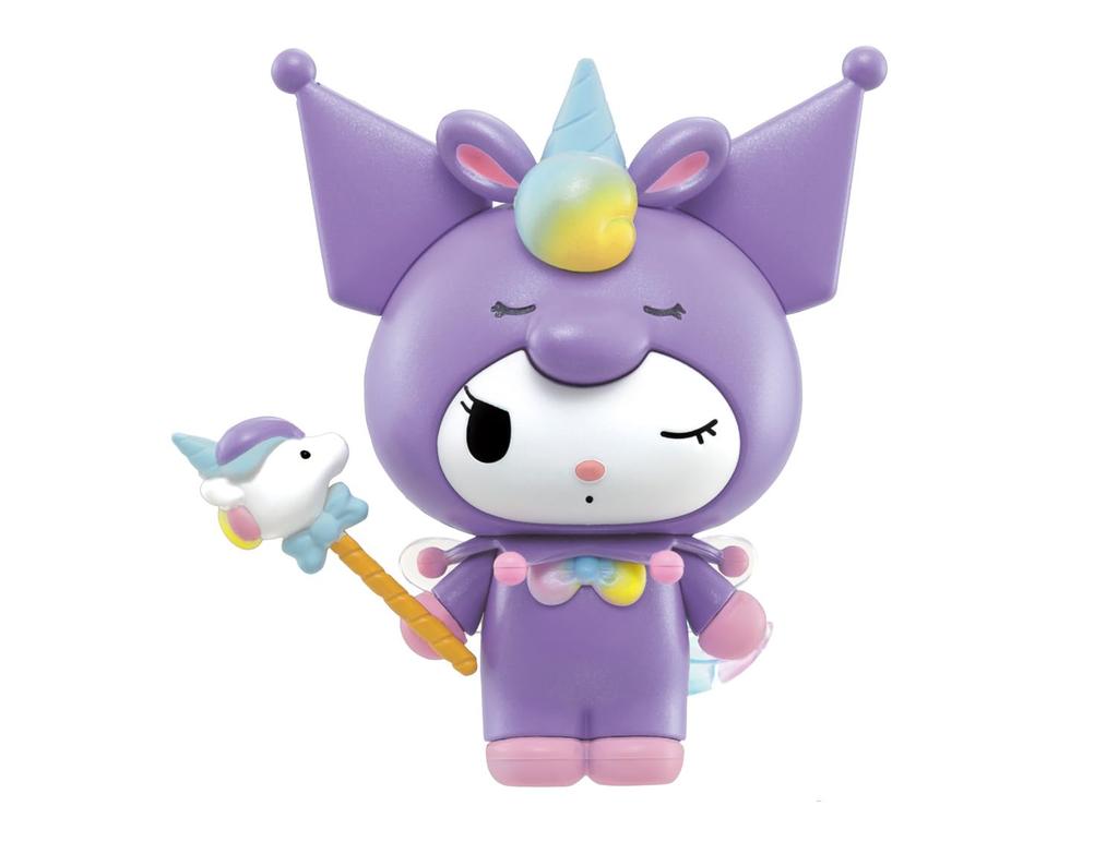 AGATSUMA Assembly Plastic Doll Unicorn Party Kuromi 15 and Sanrio (Ages Up)