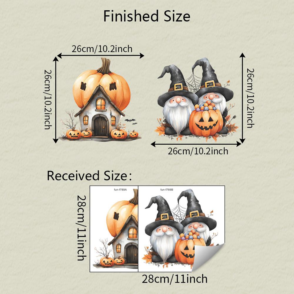 

Креативный Тыквенный Домик, Прачечная Гнома Стиральная Машина Украшение и Декор Дома Статическая Наклейка