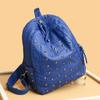 Women's Backpack PU Soft Leather Backpack Rivet Travel Backpack