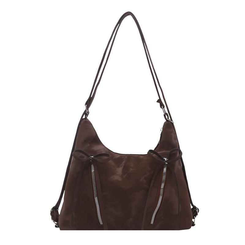 

Bow backpack women s autumn new fashion tote bag casual large capacity shoulder backpack