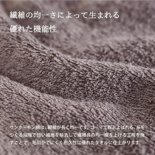 Transparan Imabari Bath Towels, Set of 2, Luxe, Made In Japan, Thick, Hotel-Grade, Absorbent, 100% Cotton (Cocoa Brown)