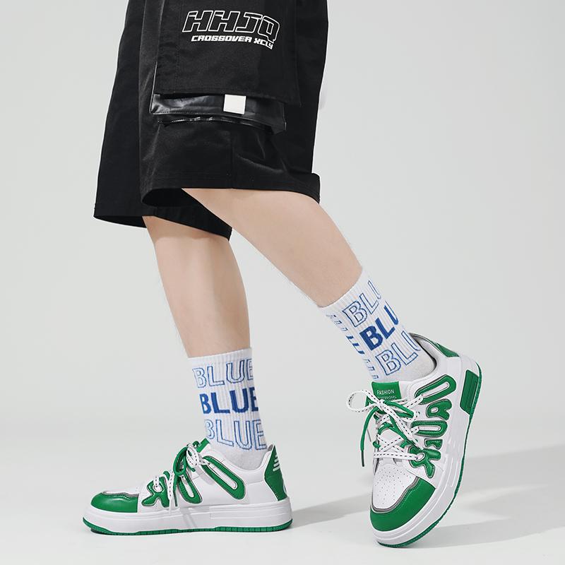 Designer Men Casual Sneakers Fashion Man Brand Shoes Platform Breathable Running Shoes Thick Bottom Students Walking Sport Shoes