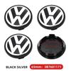 For VOLKSWAGEN VW GTI B6 2025 Hot For Volkswagen 4Pcs 56/65/66mm Car Wheel Center Hub Caps Cover Replacement Accessories For Vol