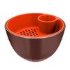 Dry Fruit Cleaner Professional Duals-Chamber Pistachios Bowl Practical Dry Fruits Cleaning Tool Kitchen Gadget