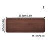 Minimalist Rectangular Bamboo Tea Tray