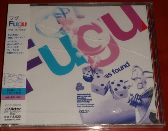 

CD FUGU - Как найдено VICP63286 Victor 2006 Япония Obi Rock