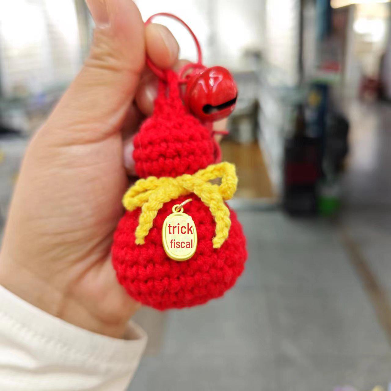 

Подвеска-сумка с благословением на Новый год - брелок «Бог богатства и Маленький принц», украшение для автомобиля, подарок для студента