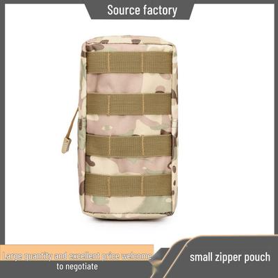 Outdoor Military 1000D MOLLE Zippered Pouch - Multifunctional Small Waist Bag