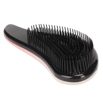 Detangling Hair Brush Massaging Detangler Brush for Curly Straight Hair Pink White Gradient