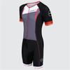 Zone3 Men Cycling Skinsuit Short Sleeve Triathlon Racing Tri Suit Outdoor Bicycle Jumpsuit Run Swim Clothes Jumpsuit Ciclismo
