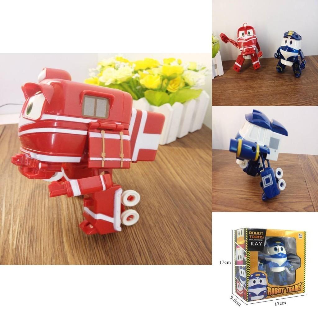 Robot Trains Rt Kay Transformer Train Figure Korean Animation Toy For Kids