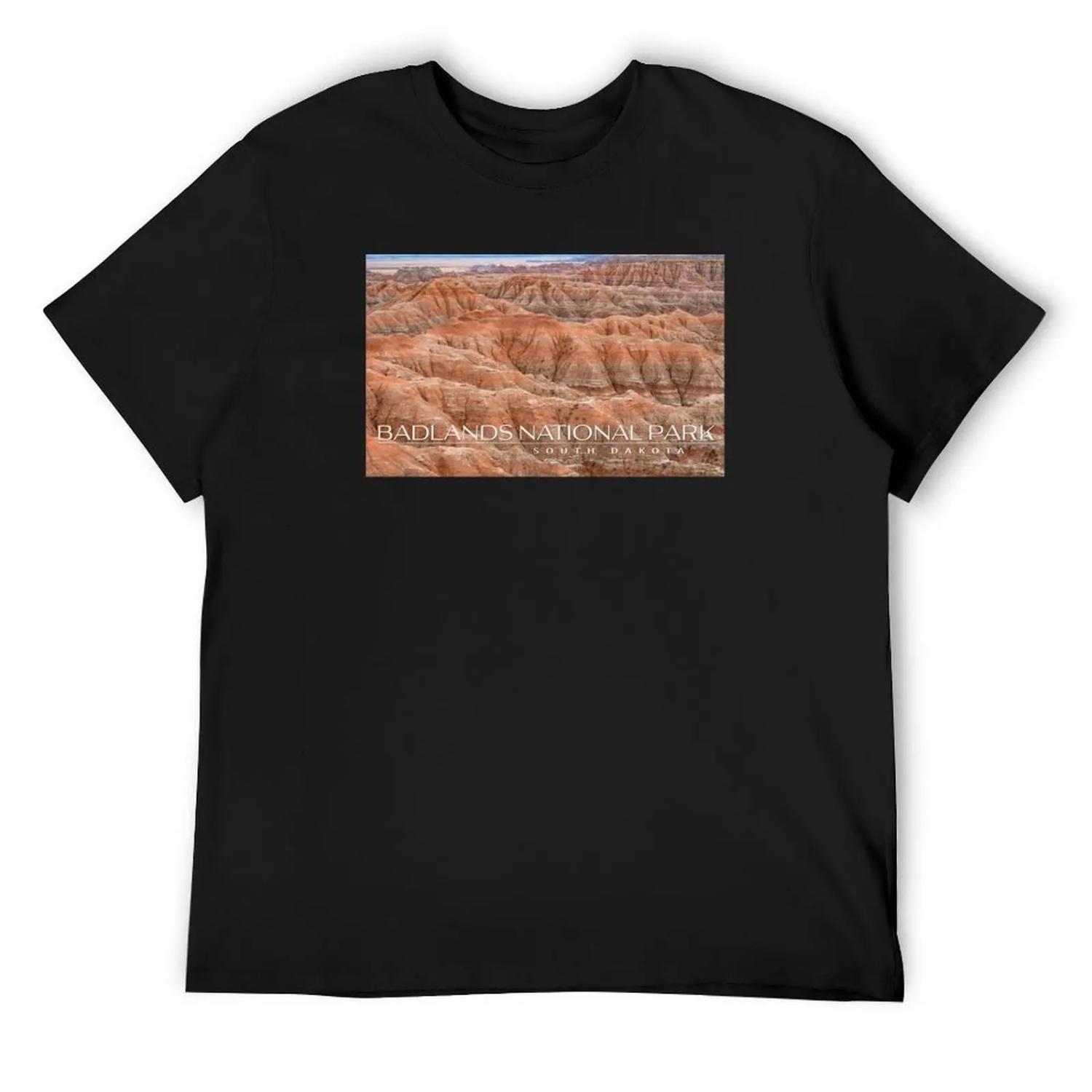 Badlands National Park T-Shirt vintage anime t shirts fitted t shirts for men XXXXXL разноцветный