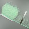 1Meter/Lot 10-15Cm Ostrich Feather Fringe Trim For Crafts Plumas Ribbon For Needlework And Handicrafts Feather Dress Accessories
