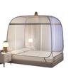 Mongolian Yurt Style 2m Anti-Fall Mosquito Net, No Installation Needed, Fits 1.8m Bed