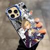 Anime Cool S-Saber Handyhülle Für IPhone 17 16 15 14 13 12 11 Plus Pro Max Mehrfarbig Aurora Laser Stoßfest Funda Cover