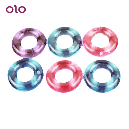 Couple Sharing Sex Toys Loop Rings Men Sex Toy Cock Ring Delay Lock High Elasticity