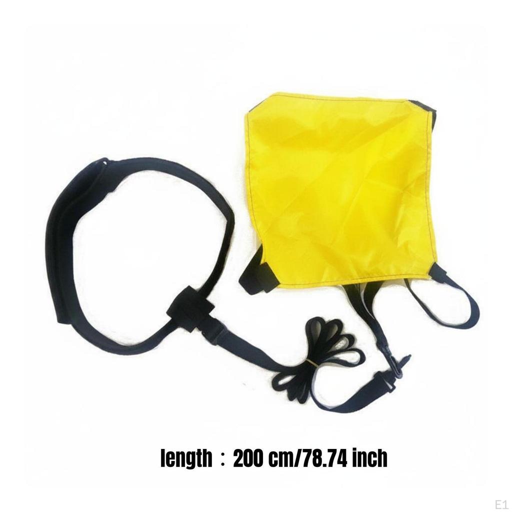 Swim Resistance Umbrella Builds Power Speed Training Swimming Drag for Adults, Kids,