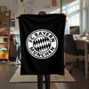 1pc FC Bayern Munich Print Flannel Blanket, High quality Comfortable for All Seasons, Home Decor, Warmth and Comfort, Perfect for Christmas Gifts48