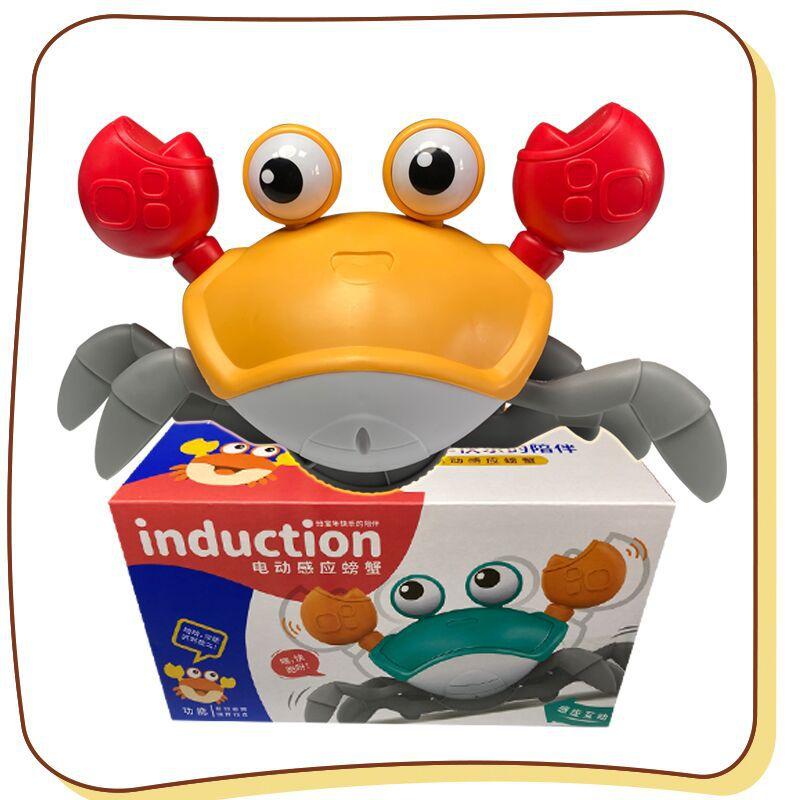 Electric Induction Crab Douyin Automatic Escape To Avoid Obstacles Induction Crab Light Music Electric Toy