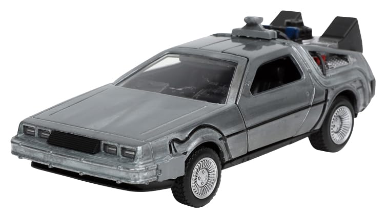 Kyosho Jada Toys Hollywood Rides Back to the Future Series 1/32 Scale Back to the Future I Time Machine (DeLorean) Finished Model JADA32185