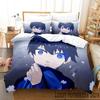 3D Print Anime Blue Lock Bedding Set Twin Queen King Size Duvet Cover Pillowcase for Boys Girls Adult Home Textile