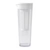 Cold Brew Pitcher with Nano Filter Leakproof Spin Drain Fridge Safe Multi Use for Juice Soy Milk and Iced Tea Compact Storage