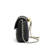 Bag Women's Bag Cowhide Crossbody Chain Bag One Shoulder Versatile Diamond Small Bag Fashion Birthday Gift for Wife