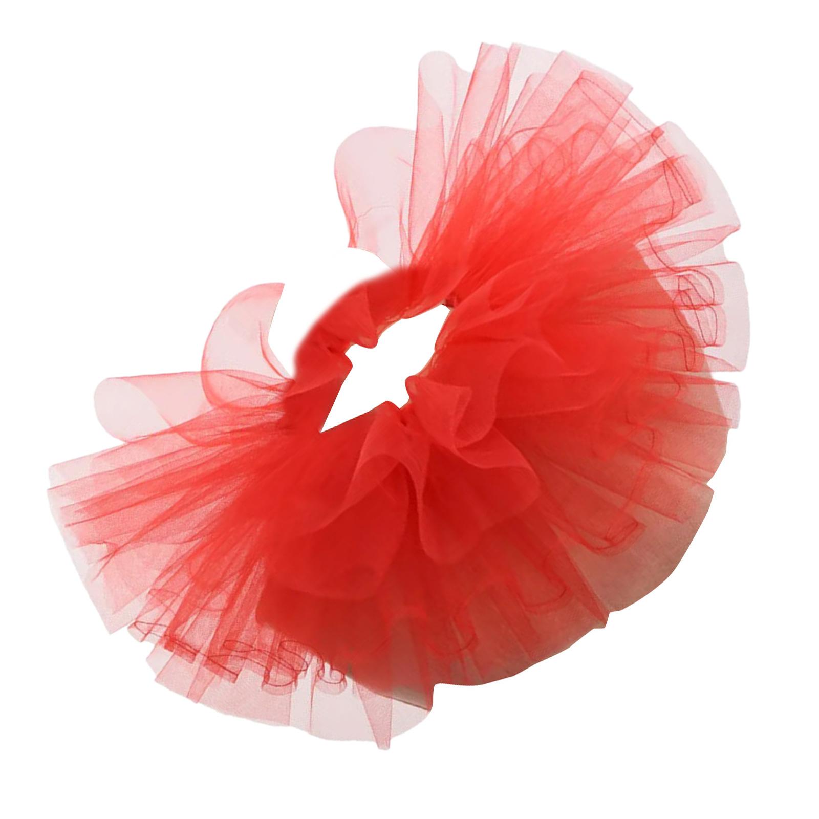 

Elegant Victorian Ruffled Tulle Faux Collar Shawl Detachable Layered Mesh Neck Ruff Clown Cosplay Choker for Women Men