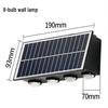 Solar LED Wall Washer Light for Garden & Villa Decor - Zero Electricity Bill