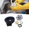 High Pressure Cup Washers Stainless Steel Automatic Sink Cup Rinser for Home Kitchen Black