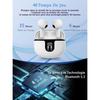 Bluetooth Headphones - OUTUOTWQ - Wireless 5.2 - Noise Reduction - Waterproof - Touch Control