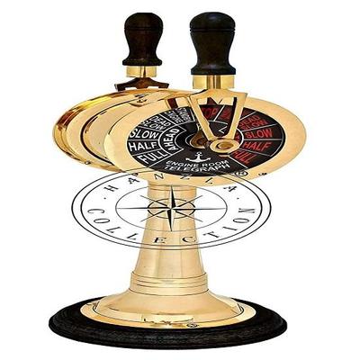 Marine Brass Telegraph Engine Order Room Collectible Nautical Decor