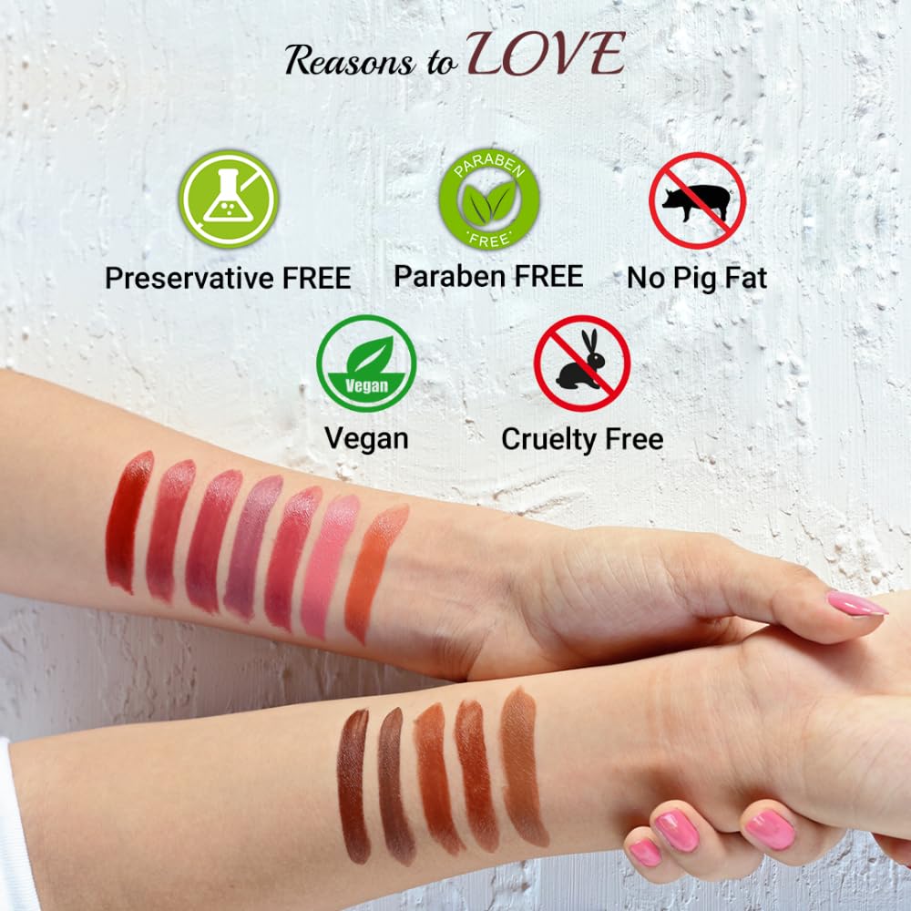 Iba Long Stay Matte Lippenstift für Damen - M09 Berry Punch, 4g | Cremiges mattes Finish & Geschmeidige Textur | Langanhaltend | Hydrierte Lippen | Angereichert mit Vi